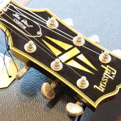MINTY! 2021 Gibson Custom Shop Les Paul Custom Black Ebony w/ Ebony Board Custom Order Nickel Hardware + COA OHSC image 12