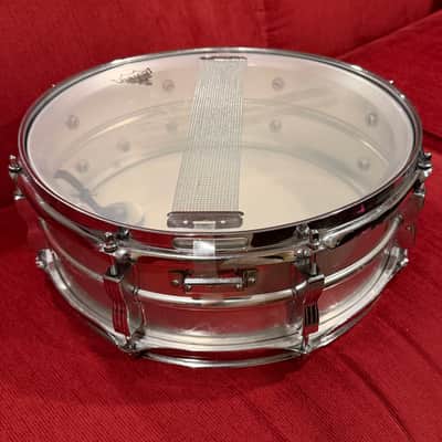1969 Ludwig No. 404 Acrolite 5x14" Snare Drum with Keystone Badge image 8