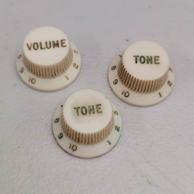 Late 1960's Fender Stratocaster Knobs (K-263) image 1