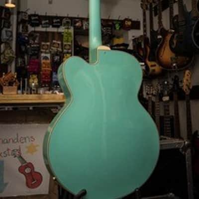 Epiphone Archtop P90 Pick Ups Turquoise 2000's image 4