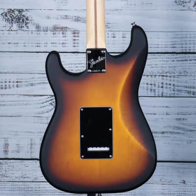 Fender Limited Edition American Performer Timber Stratocaster Electric Guitar | 2-Color Sunburst Pine image 2