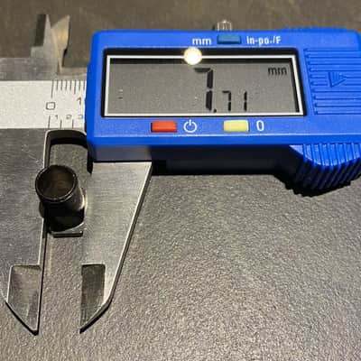 Black Samick Vantage Guitar Tuner / Machine Head Vintage 80s/90s MIK image 6