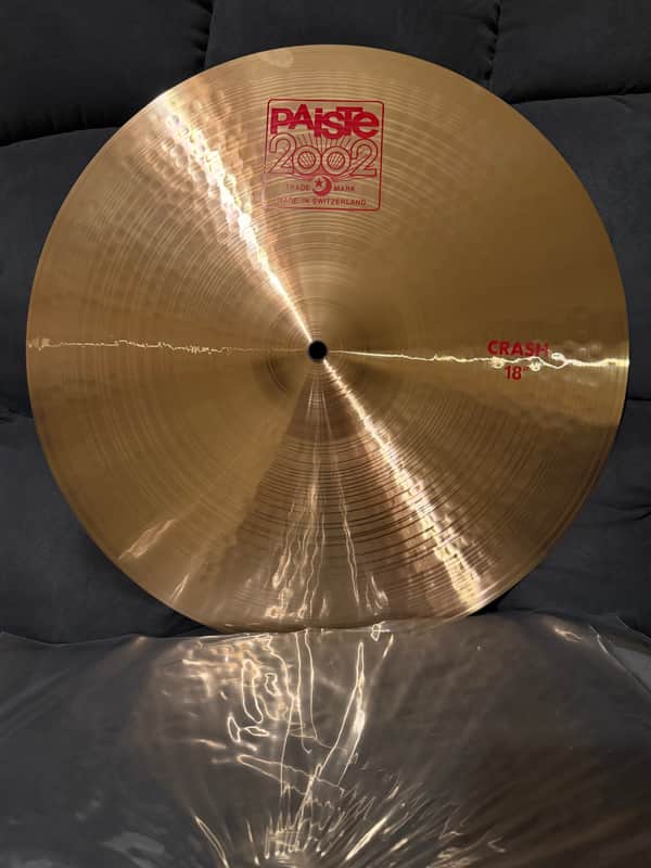 Paiste 18" 2002 Crash Cymbal