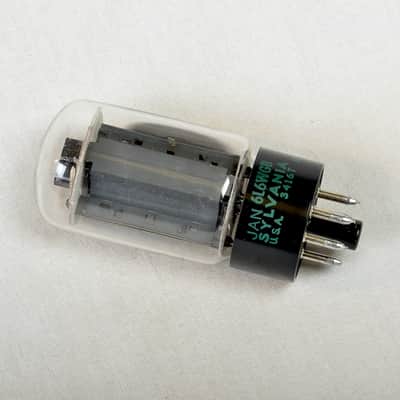 Sylvania 6L6WGB JAN (Pair) - NOS - matched image 7