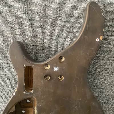 Veneer Tiger Maple Top Solid Basswood Bass Body image 15