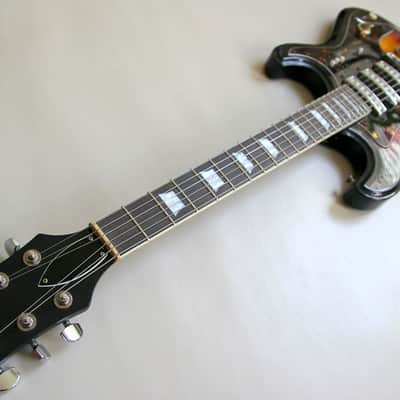 1960's Teisco WG31 Hertiecaster - Sunburst - with LP Neck image 8
