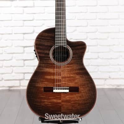 Cordoba Fusion 12 Exotic Top Nylon-string Acoustic-electric Guitar - Cinnamon Burst (Fus12ExCBd1) image 1