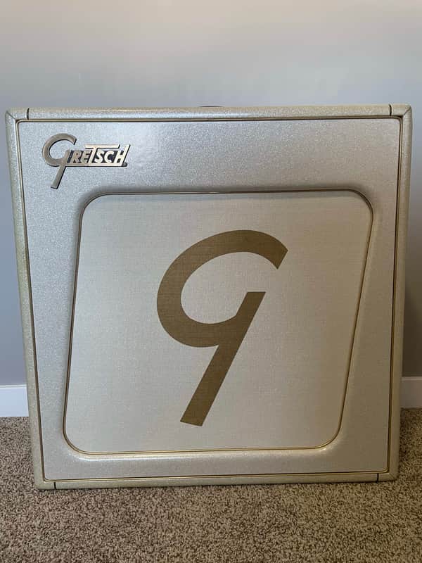 Gretsch Limited Edition G6164 Variety 125th Anniversary Combo Amp 2008 - Silver Sparkle on White Space-Age Vinyl image 1