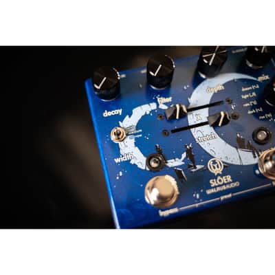 Walrus Audio SLOER Stereo Ambient Reverb Pedal - Blue image 14
