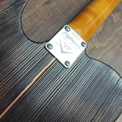 MyDream Partcaster Custom Built - Burnt Pine Cabronita Gibson Scale DreamTron image 9