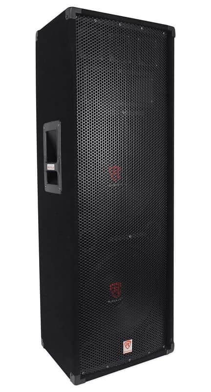 Rockville RSG12.2 Dual 12” 2000 Watt 3-Way 4-Ohm Passive DJ/Pro Audio PA Speaker image 1