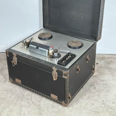 Vintage Ampex 401A Tube Audio Amplifier Reel To Reel Magnetic Tape Recorder