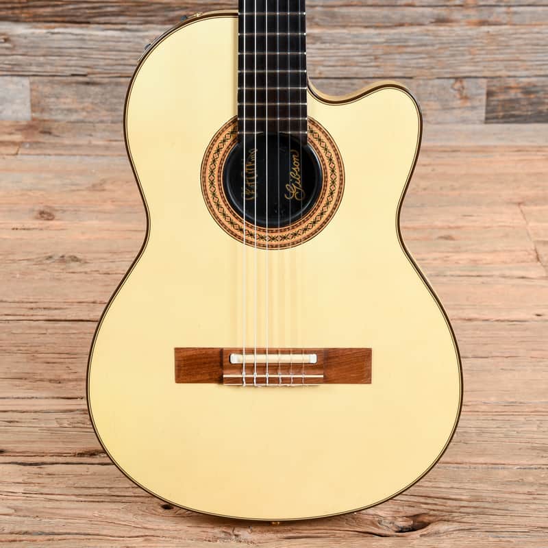 Gibson Chet Atkins CEC Vintage White 1985 image 1