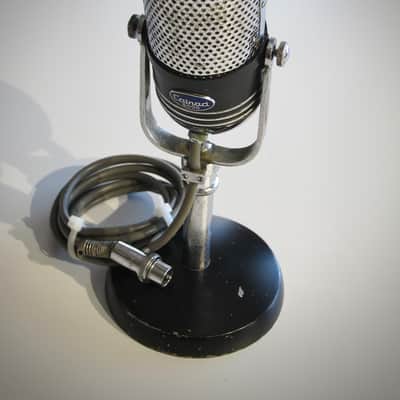Calrad 500C Microphone Desk Mic with stand Circa-1960s-Chrome & Black` image 19