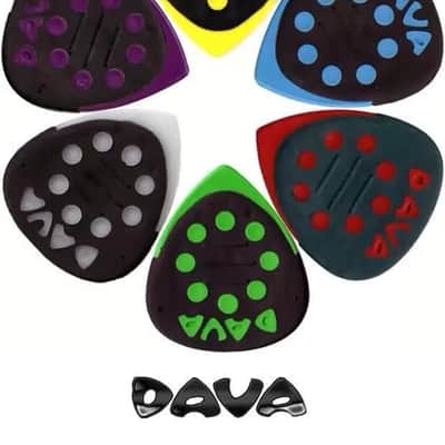 Dava Control Grip Tips Guitar Picks 6/Bag D6024 image 2