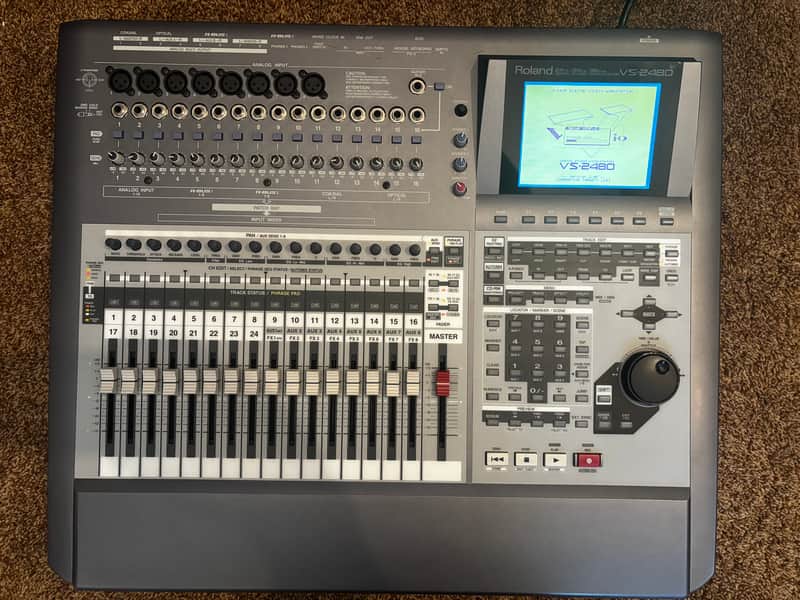 Roland VS-2480HD VS 2480 HD 120GB HD Vs8f-2 FX card image 1