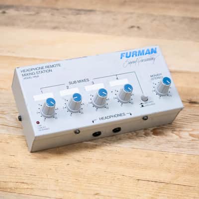 Furman HR-6 (HR6) Personal Headphone Mixing Station Monitor Mixer U287656 image 1