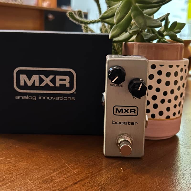 MXR M293 Booster Mini 2017 - Present - Silver image 1