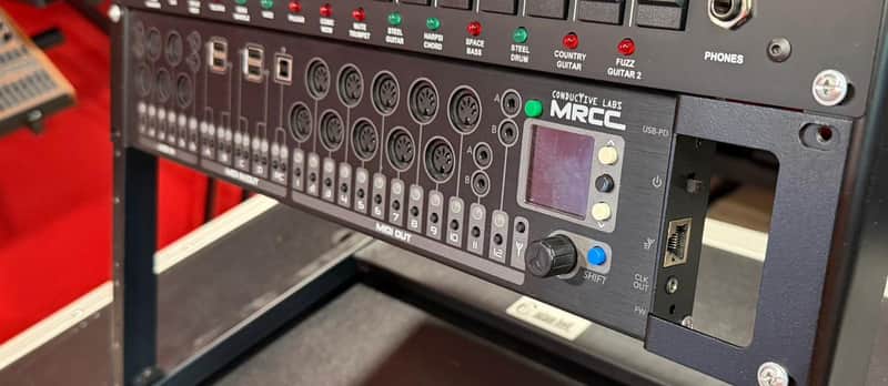 Conductive Labs MRCC Midi Router Control Center + rack ears image 1