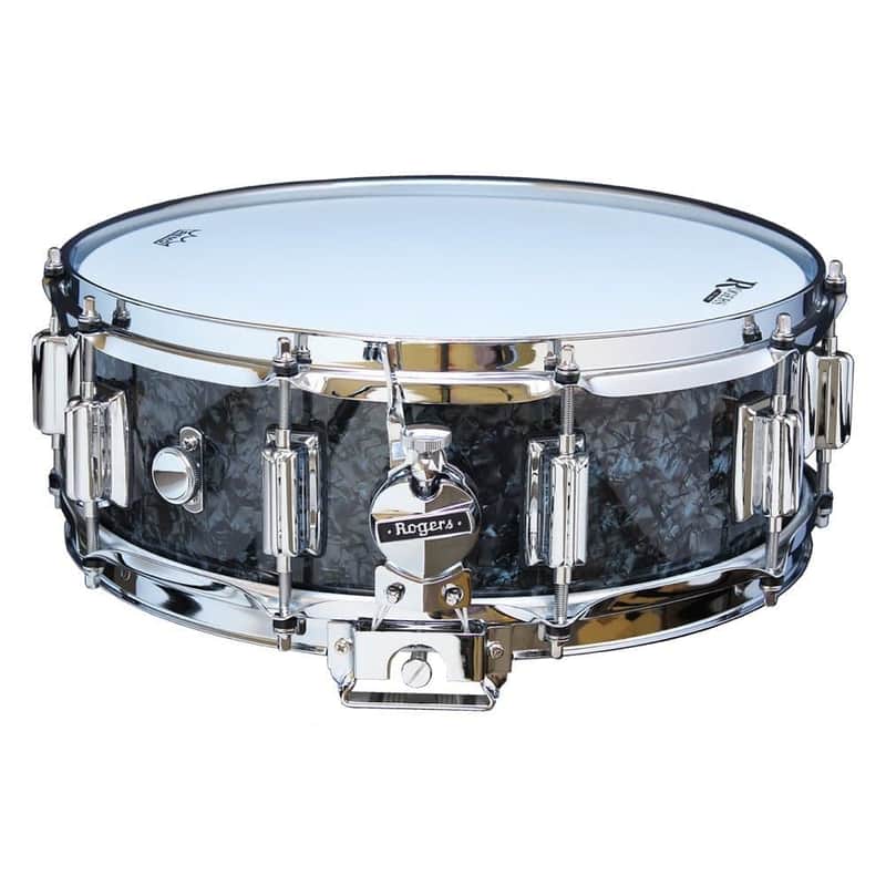 Rogers Dyna-Sonic Snare Drum 14x5 Black Pearl image 1