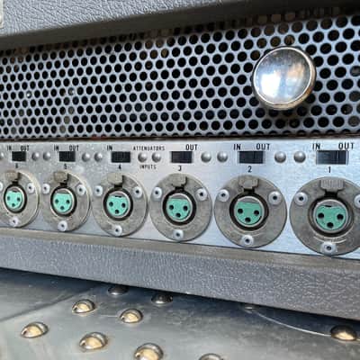 Shure VA-302-C Vocal Master Control Console 6-Channel PA Head with Reverb and XLR - Vintage Late-70s image 2