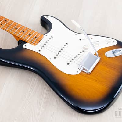 1983 Fender Fullerton American Vintage '57 Stratocaster Sunburst w/ Case, Hangtags image 9