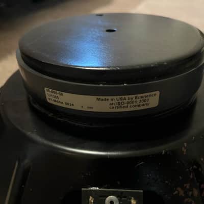 Eminence 12" Unknown Greenback-style Guitar Speaker Pair image 4