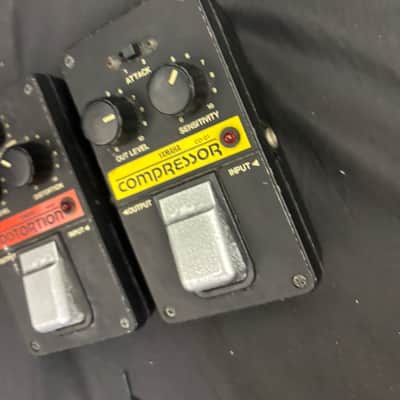 Yamaha DI01 Distortion CO01 Compressor Effects Pedal Set Vintage Japan Tested image 8