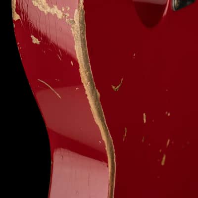 Fender Custom Shop 1963 Telecaster Relic (2014) - Dakota Red #74978 with Original Hard Case image 12