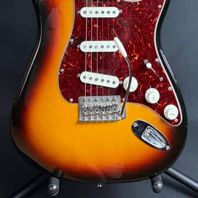 Fender Deluxe Roadhouse Stratocaster Electric Guitar Brown Sunburst w/ Gig Bag image 1