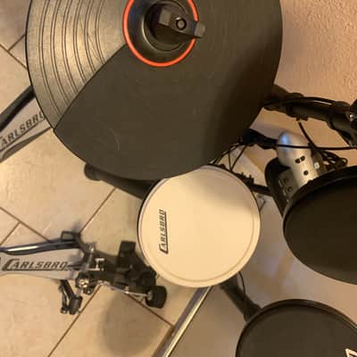 Carlsbro CSD-120 Electronic Drum Kit 2022 - Present - Black image 4