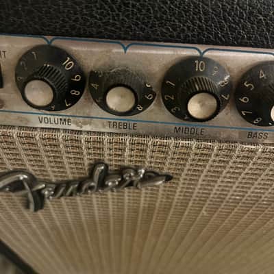 Fender Super Six Reverb 2-Channel 100-Watt 6x10" Guitar Combo 1972 - 1976 - Silverface image 12