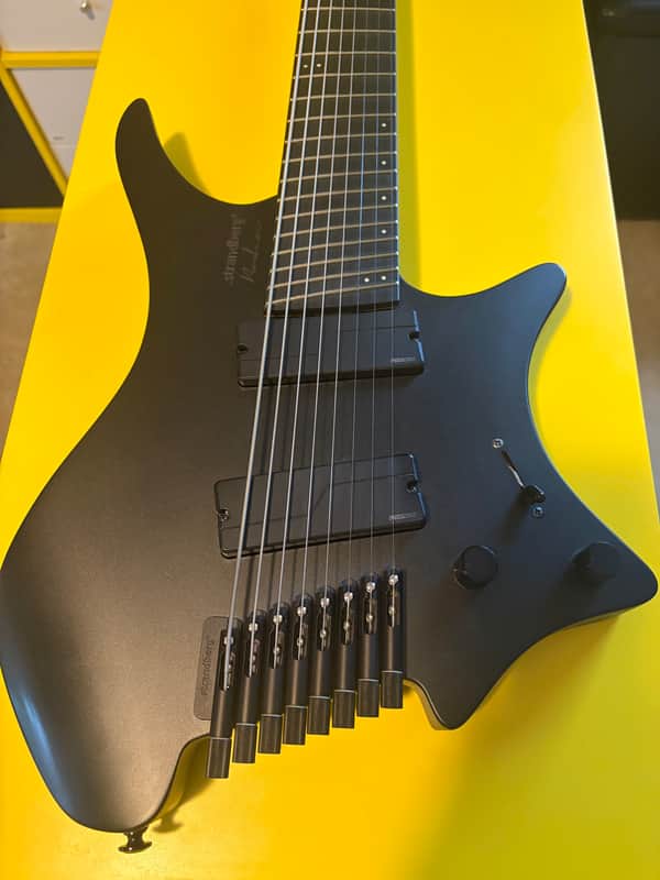 Strandberg Boden Metal NX 8 Black Granite Mint Condition Guitar image 1