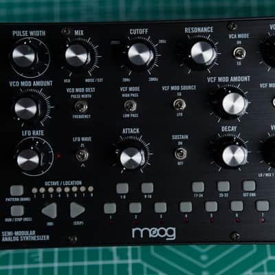 Moog Mother-32 Tabletop / Eurorack Semi-Modular Synthesizer 2015 - Present - Black image 4