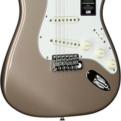 Fender American Vintage II 1965 Stratocaster Electric Guitar. Round-Lam Rosewood Fingerboard, Shoreline Gold image 5