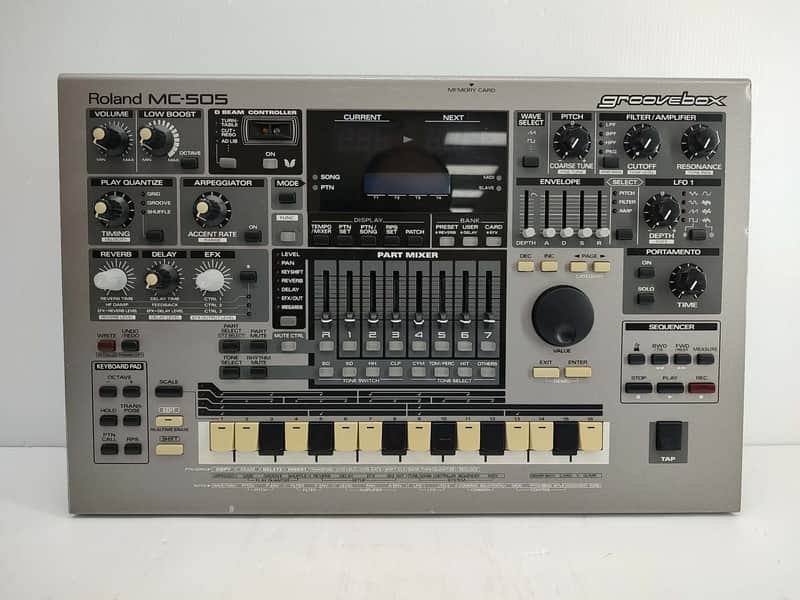 Roland MC-505 Groovebox 1998 - 2002 - Gray image 1