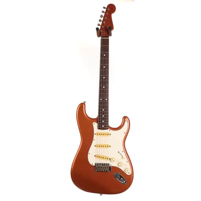 Fender 1991 ST-62 Stratocaster Reissue MIJ Burgundy Mist Metallic Matching Headstock image 4