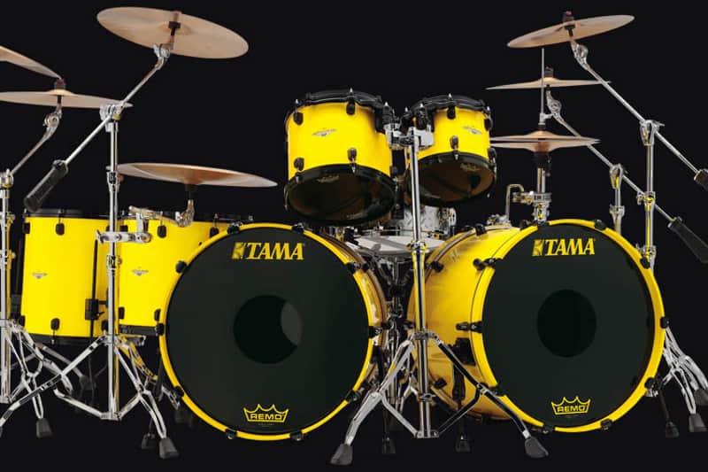 Tama Lars Ulrich LU62GBS 40th Anniversary Signature Drum Kit - 1