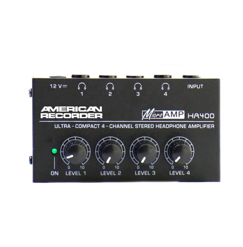 AMERICAN RECORDER 4 Channel Stereo Headphone Amplifier image 1