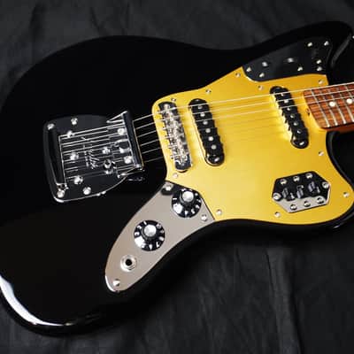 *NEW* 2025 Fender Japan FSR Limited Edition Jaguar Black w/Anodised Pickguard, MIJ image 1