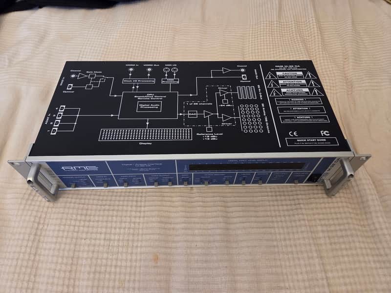 RME M-32 DA Hi-Precision 192kHz 32-Channel MADI / ADAT to Analog Converter 2010s - Blue image 1