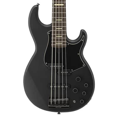 Yamaha BB735A BB Series 5-String Bass Guitar - Translucent Matte Black image 4