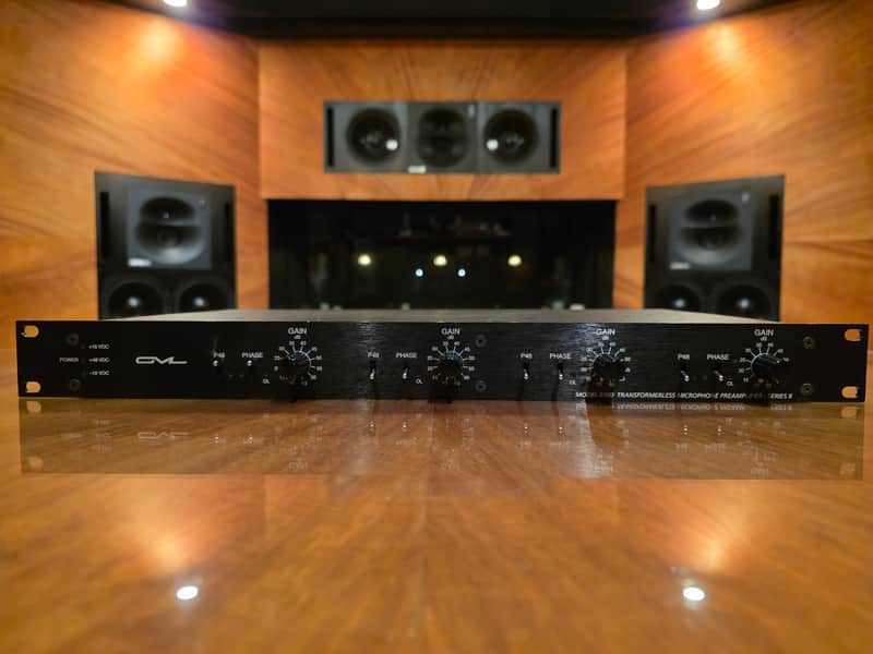 GML 8300 Transformerless 4 Channel Microphone Preamp - Series II image 1