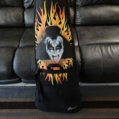 Cort KISS GENE SIMMONS Axe Bass *UNPLAYED* circa 2010 - Black and Silver image 21