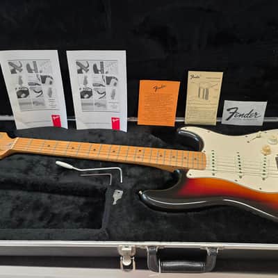 Fender American Standard Stratocaster 1990-1991 CASE QUEEN TIME CAPSULE 3 Tone Sunburst 3TSB 90s USA Strat Electric Guitar image 1