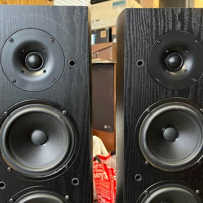Pioneer SP-FS52 High-End 2-Way Floor Standing Speakers Andrew Jones - Black image 3