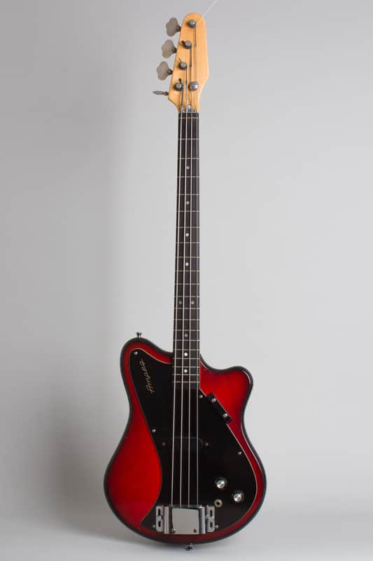 Ampeg  SSB-1 Owned by Jeff Tweedy of Wilco Electric Bass Guitar (1967), ser. #0214, black tolex hard shell case. image 1