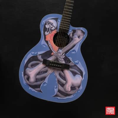 Martin Nub X Limited Edition Acoustic-Electric Guitar Graphics by Nub Graphics (Only 200 made)(Extremly rare)[$100 Off for Limited Time Only!] image 3