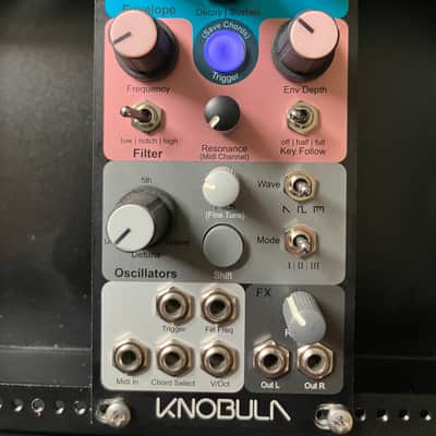 Knobula Poly Cinematic 8-Voice Polyphonic Synthesizer Eurorack Module 2022 - Present - Multi-Color image 1