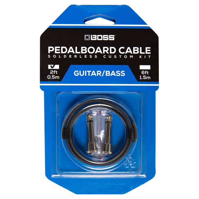 NEW BOSS BCK-2 SOLDERLESS PEDALBOARD CABLE KIT image 1